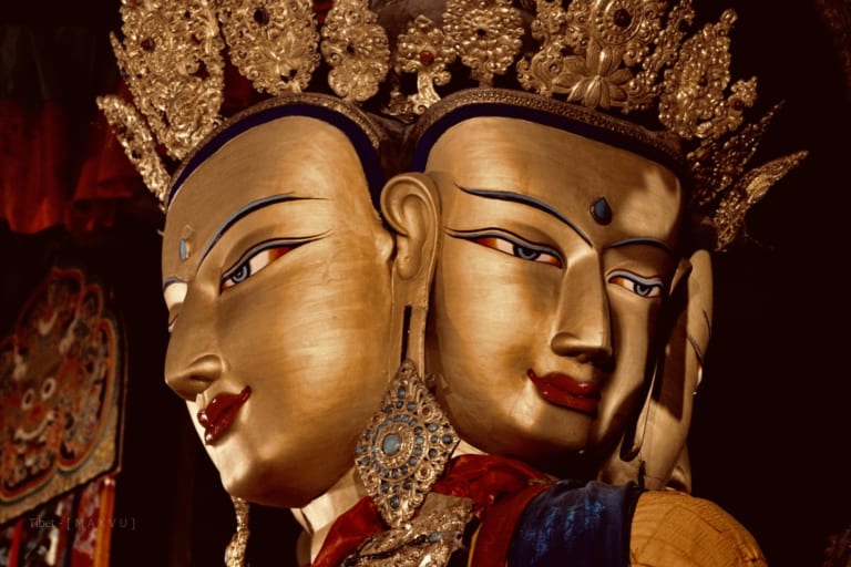 Hình ảnh Quan Thế Âm Bồ Tát trong Phật giáo Kim Cương Thừa của Tây Tạng