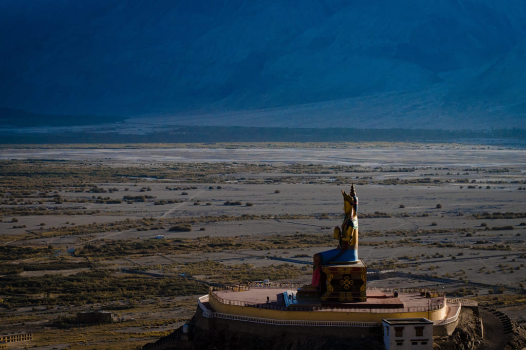 Tu viện Diskit Gompa Ladakh
