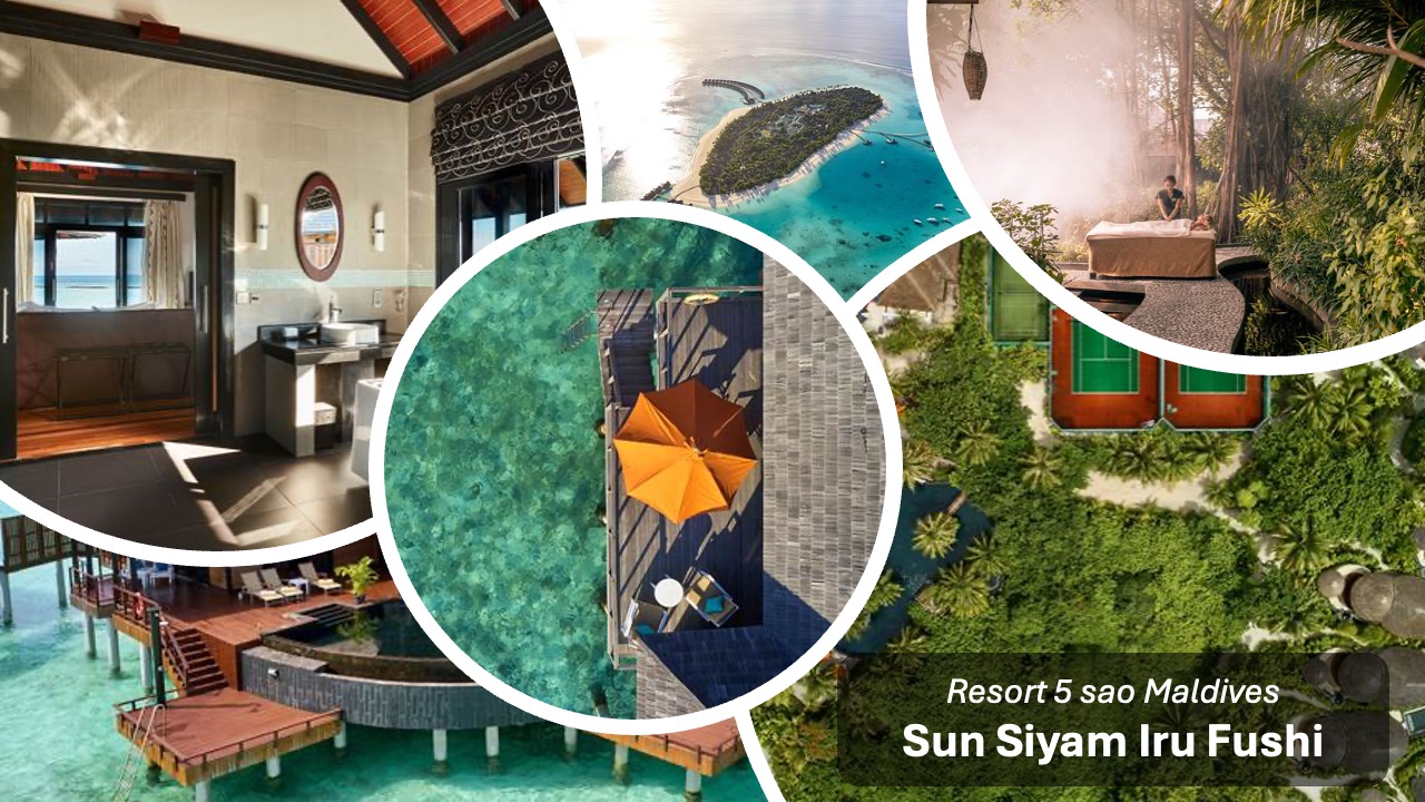 Resort 5 sao Sun Siyam Iru Fushi