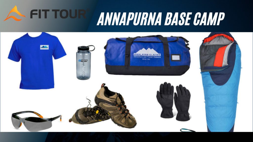 Danh mục đồ vật cho chuyến trekking Annapurna Base Camp