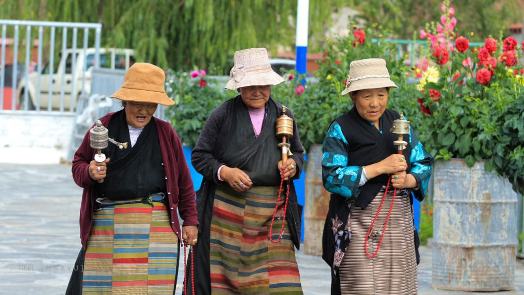 Những người dân Tây Tạng
