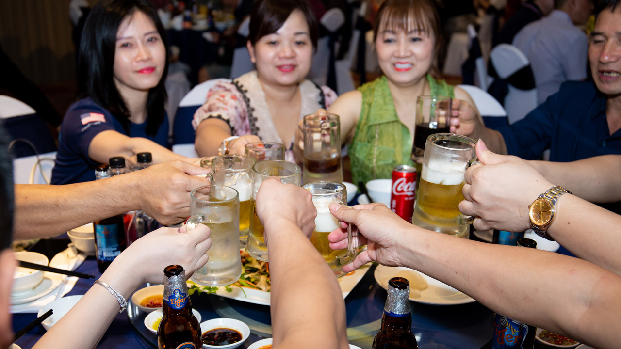 Buổi tiệc Gala Dinner với Goodyear Nha Trang