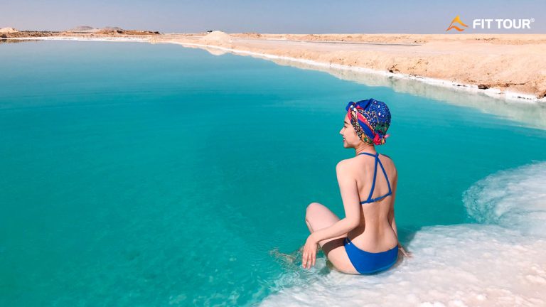 Hồ nước ở Ốc đảo Siwa Oasis tuyệt đẹp ở Ai Cập