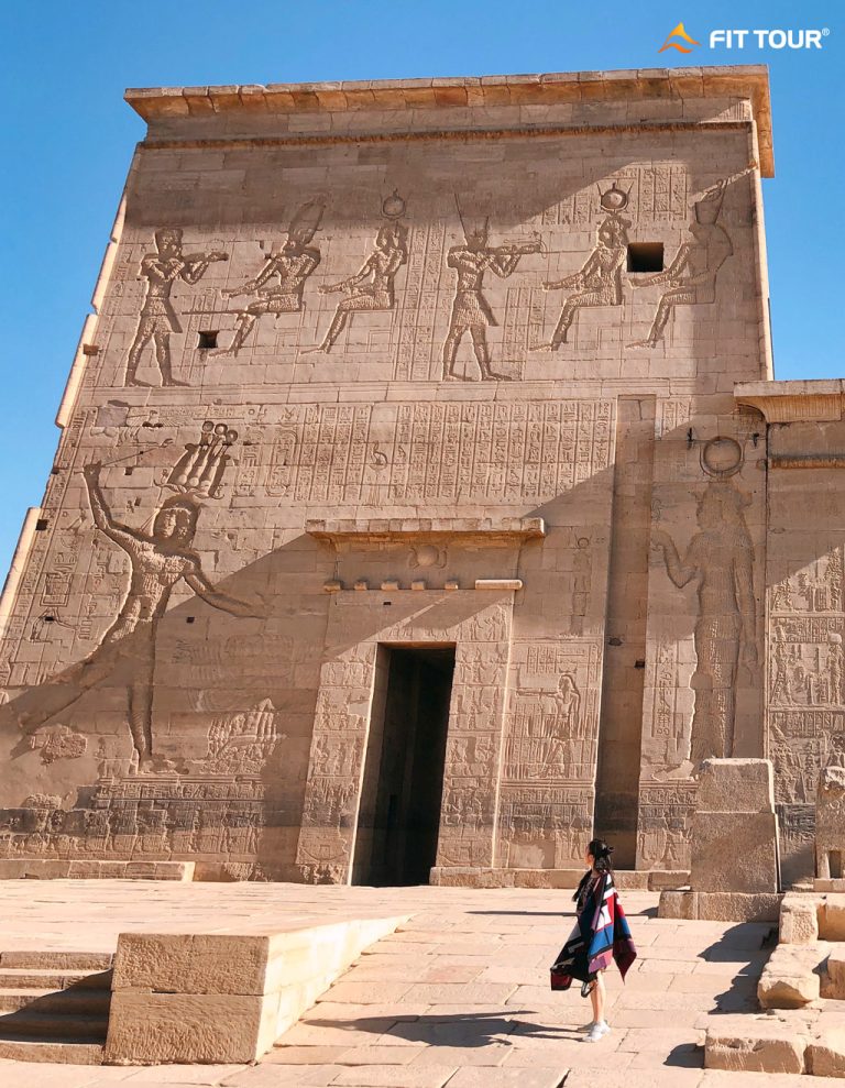 Kiến trúc một ngôi đền ở Ai Cập
