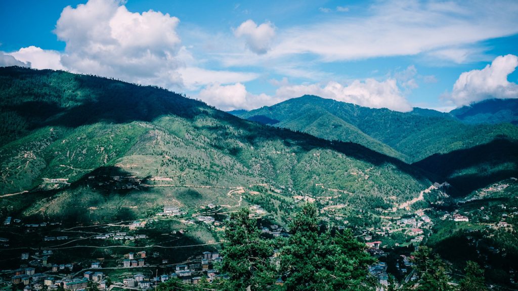 Những thung lũng ở Bhutan