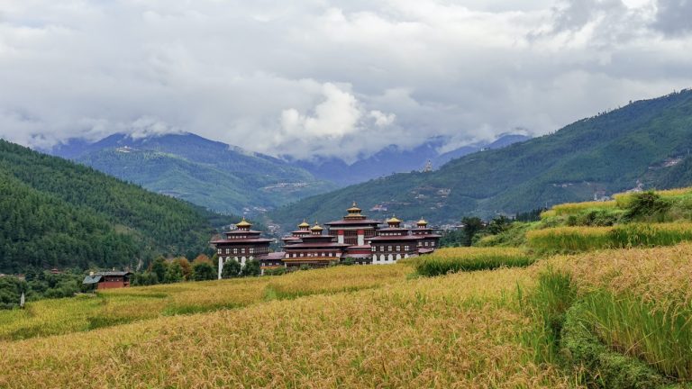Pháo đài Tashiccho dzong Bhutan