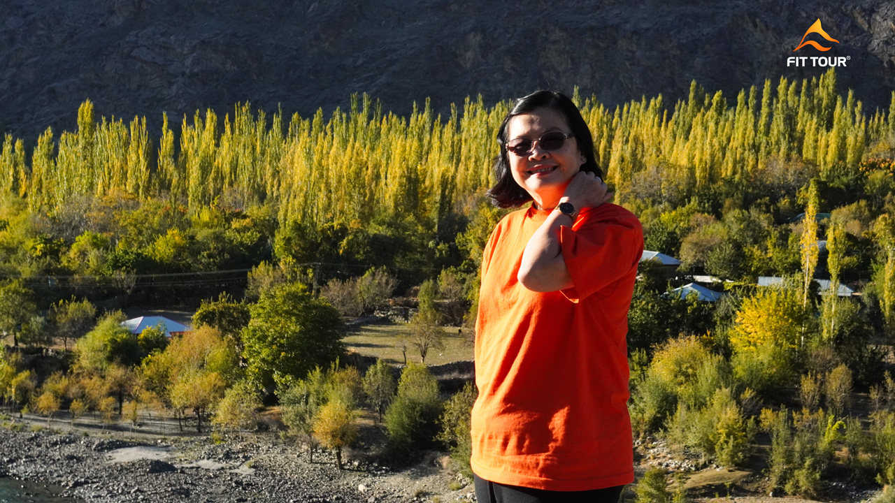 Du khách Việt ở thung lũng vùng Gilgit