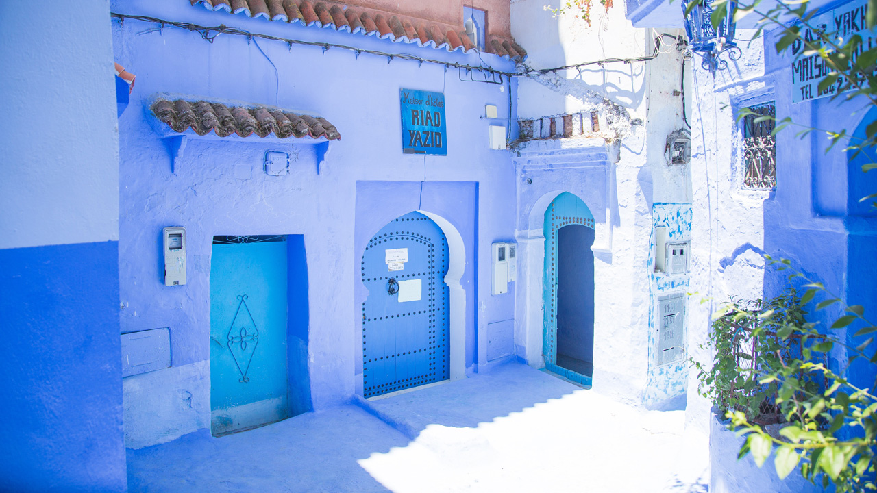 Thành phố xanh Chefchaouen Maroc