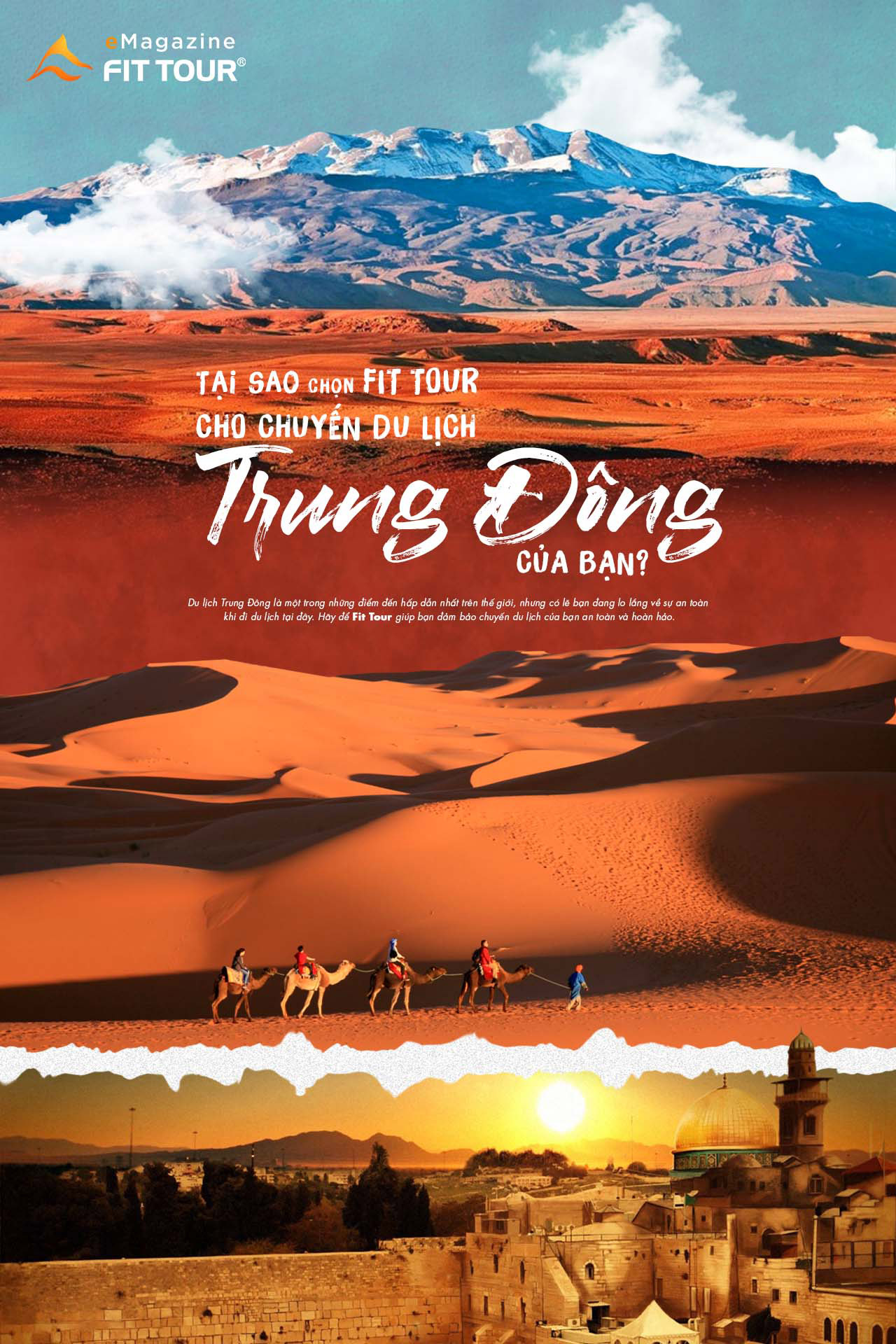 Emagazine tại sao nên chọn Fit Tour cho chuyến du lịch Trung Đông