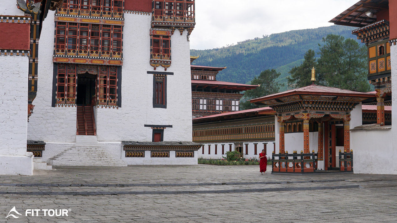 Khuôn viên bên trong Tu viện Tashilhunpo