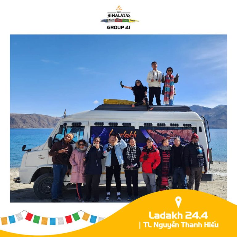 Đoàn khách Ladakh (Trip Planner Hiếu) 24/4/2023