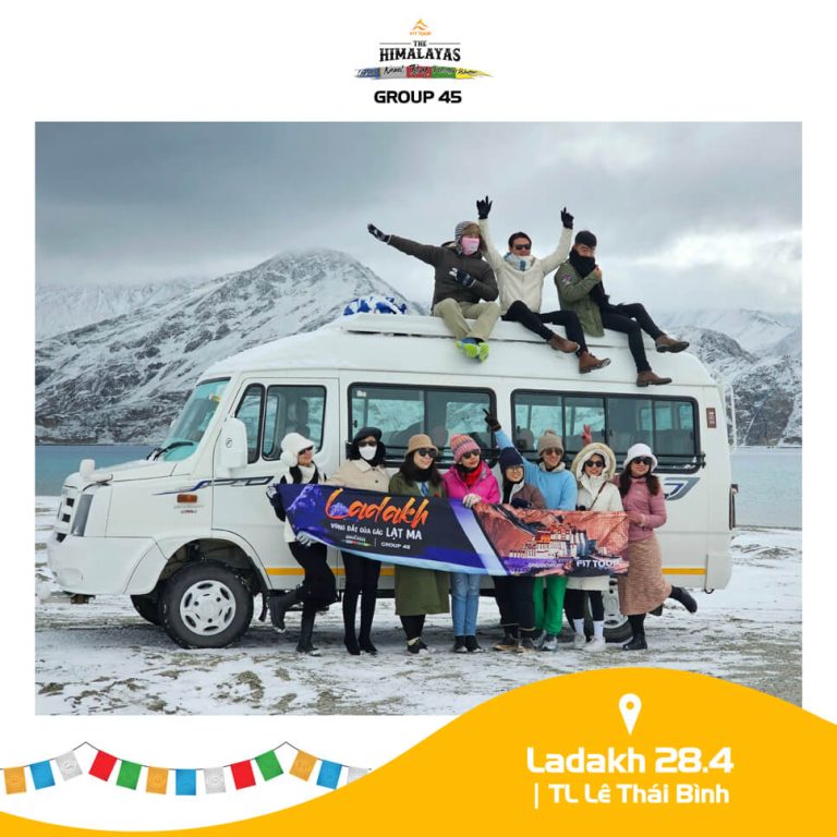 Đoàn khách Ladakh (Trip Planner Bình) 28/4/2023