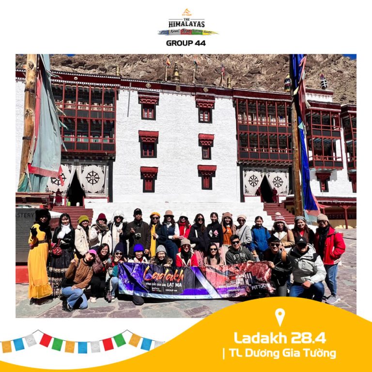 Đoàn khách Ladakh (Trip Planner Tường) 28/4/2023