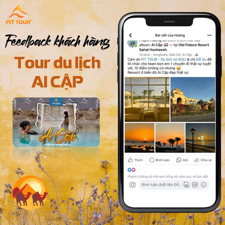 Đánh giá của Khách hàng Phạm Hương Tour Ai Cập