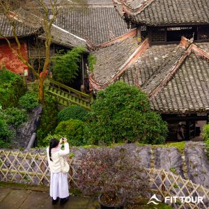 Khung cảnh tuyệt đẹp được du khách lưu giữ lại ở núi Nga Mi
