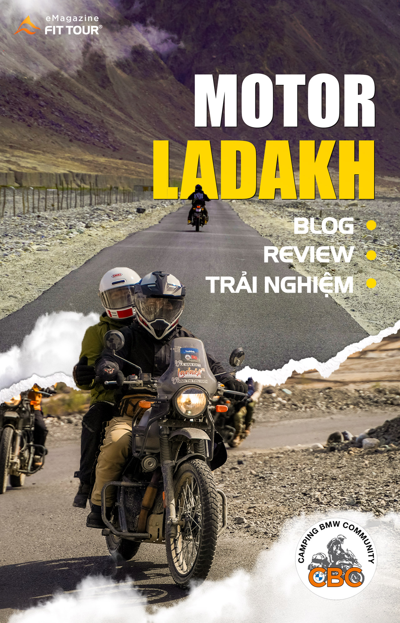 Emagazine Nhật ký trải nghiệm du lịch Ladakh bằng xe máy