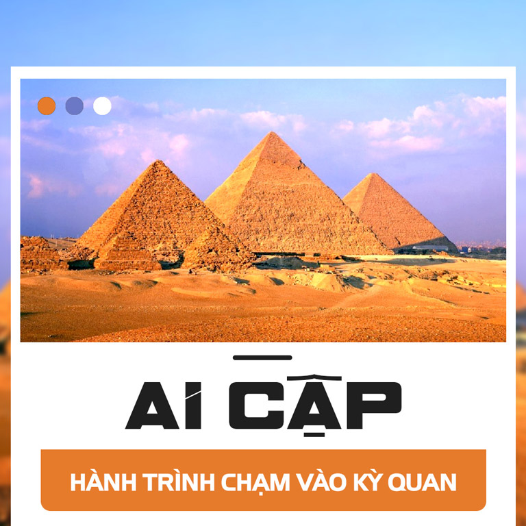 Tour Ai Cập (Banner Standee 2024)