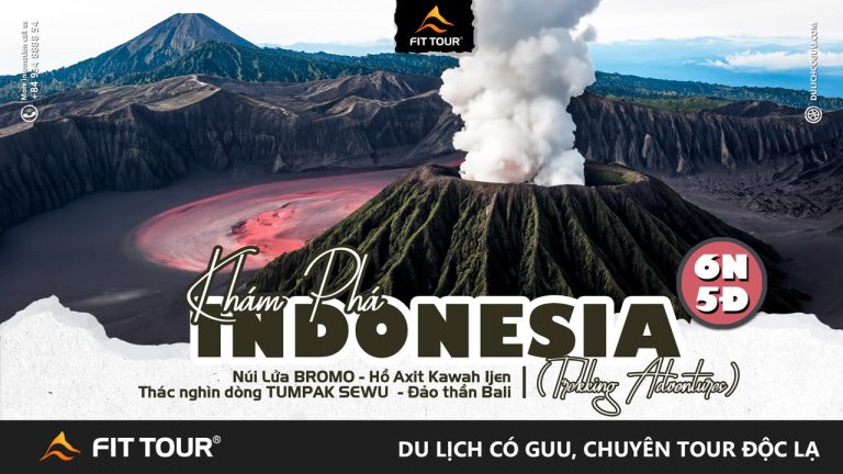 Tour du lịch núi lửa Bromo (Indonesia)