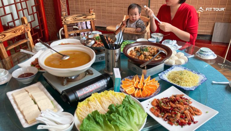 Bữa ăn Tour Tương Tây Trung Quốc (P3)