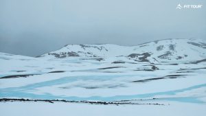 Mùa đông trắng xoá ở Iceland