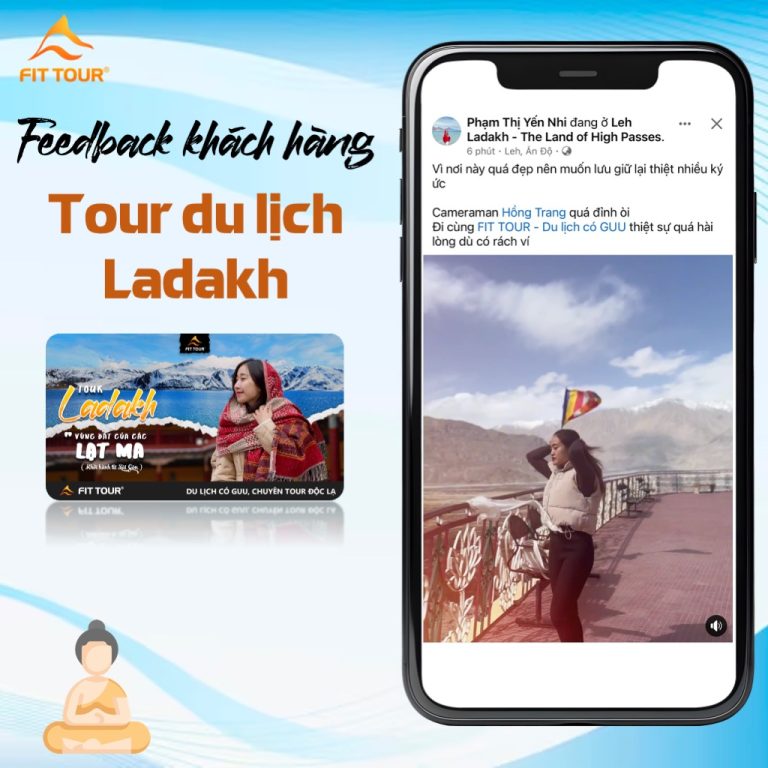 Feedback đánh giá của khách hàng Ms Phạm Thị Yến Nhi trong chuyến đi Ladakh