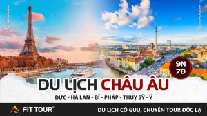 Tour Đức - Hà Lan - Bỉ - Pháp - Thuỵ Sĩ - Ý 9 ngày 7 đêm