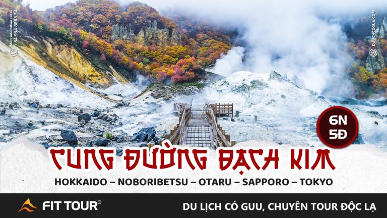 Tour Nhật Bản 6 ngày 5 đêm Cung đường bạch kim