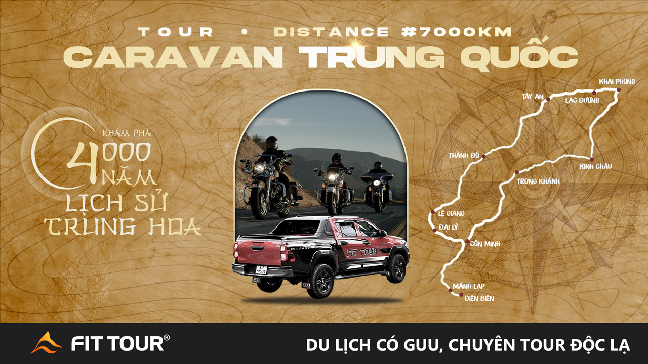 Tour Caravan Trung Quốc