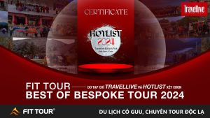 FIT Tour được đề cử Best of Bespoke Tour 2024