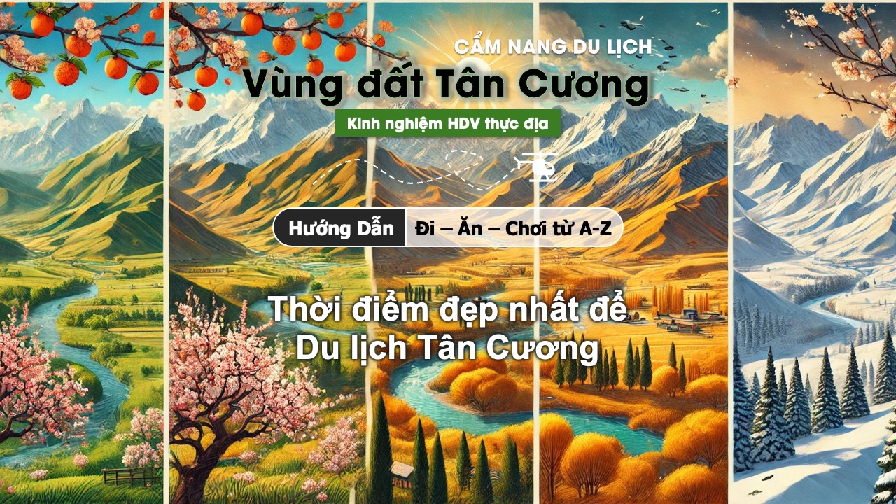 Thời điểm đẹp để du lịch Tân Cương