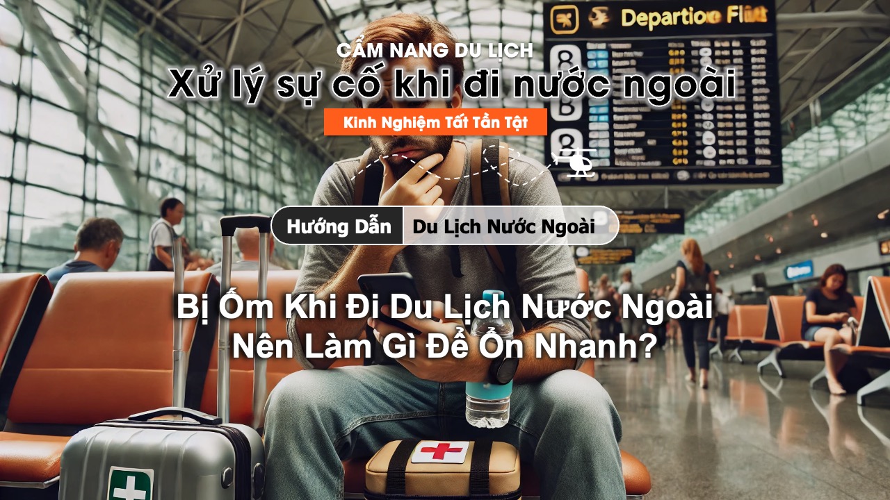 Bị Ốm Khi Đi Du Lịch Nước Ngoài – Nên Làm Gì Để Ổn Nhanh?