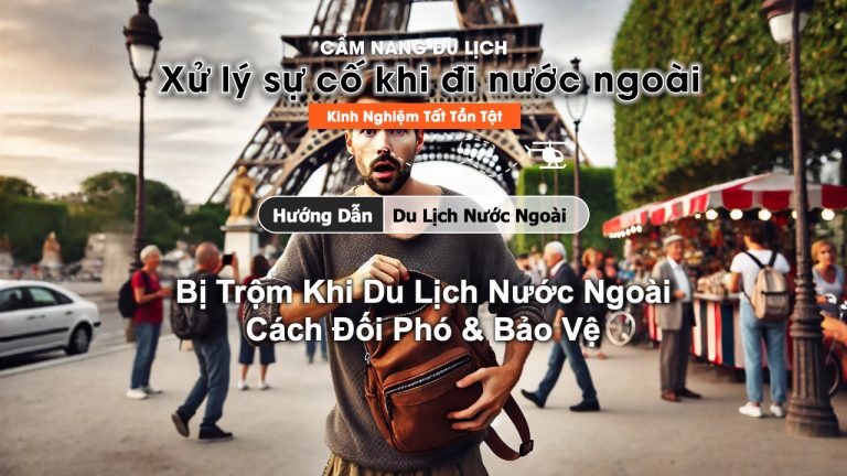 Bị Trộm Khi Du Lịch Nước Ngoài - Cách Đối Phó & Bảo Vệ