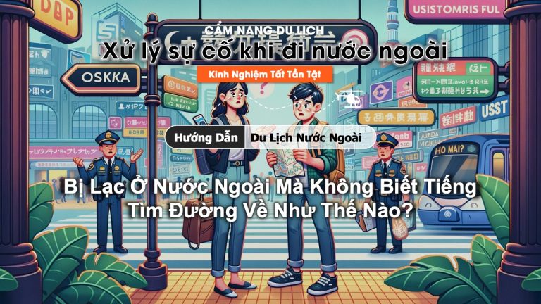 Bị Lạc Ở Nước Ngoài Mà Không Biết Tiếng: Tìm Đường Về Như Thế Nào?