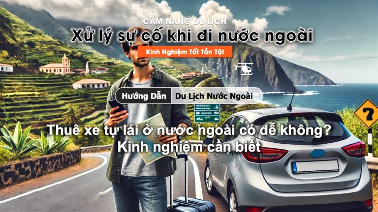 Thuê xe tự láy ở nước ngoài có dễ không?