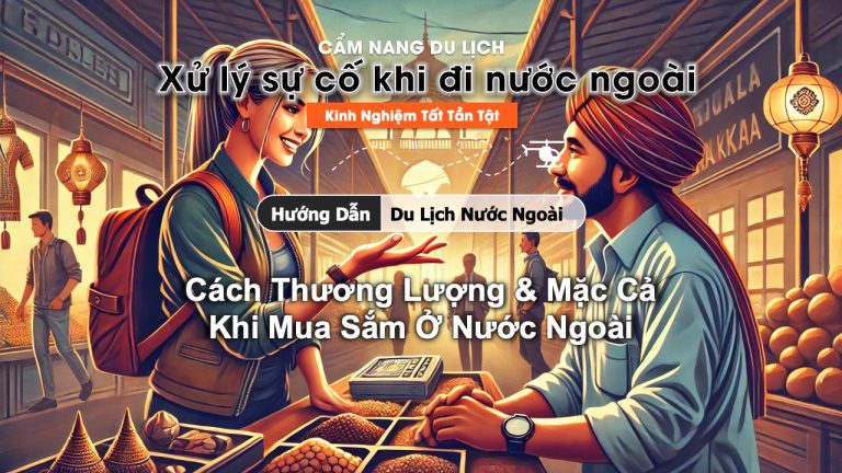 Cách Thương Lượng & Mặc Cả Khi Mua Sắm Ở Nước Ngoài