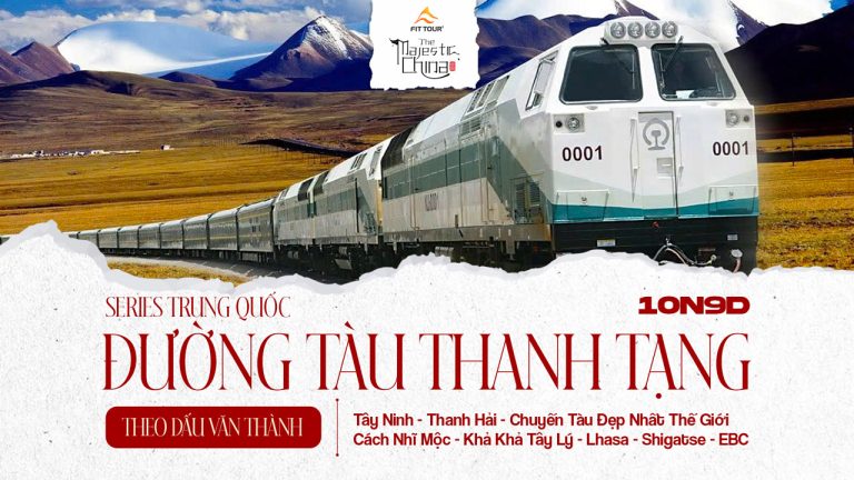 Tour Thanh Tạng đi tàu lửa đến Lhasa