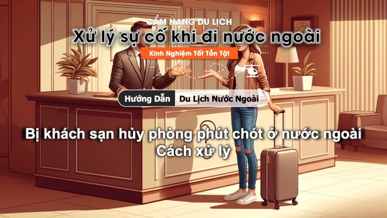 Bị khách sạn hủy phòng phút chót ở nước ngoài - Cách xử lý