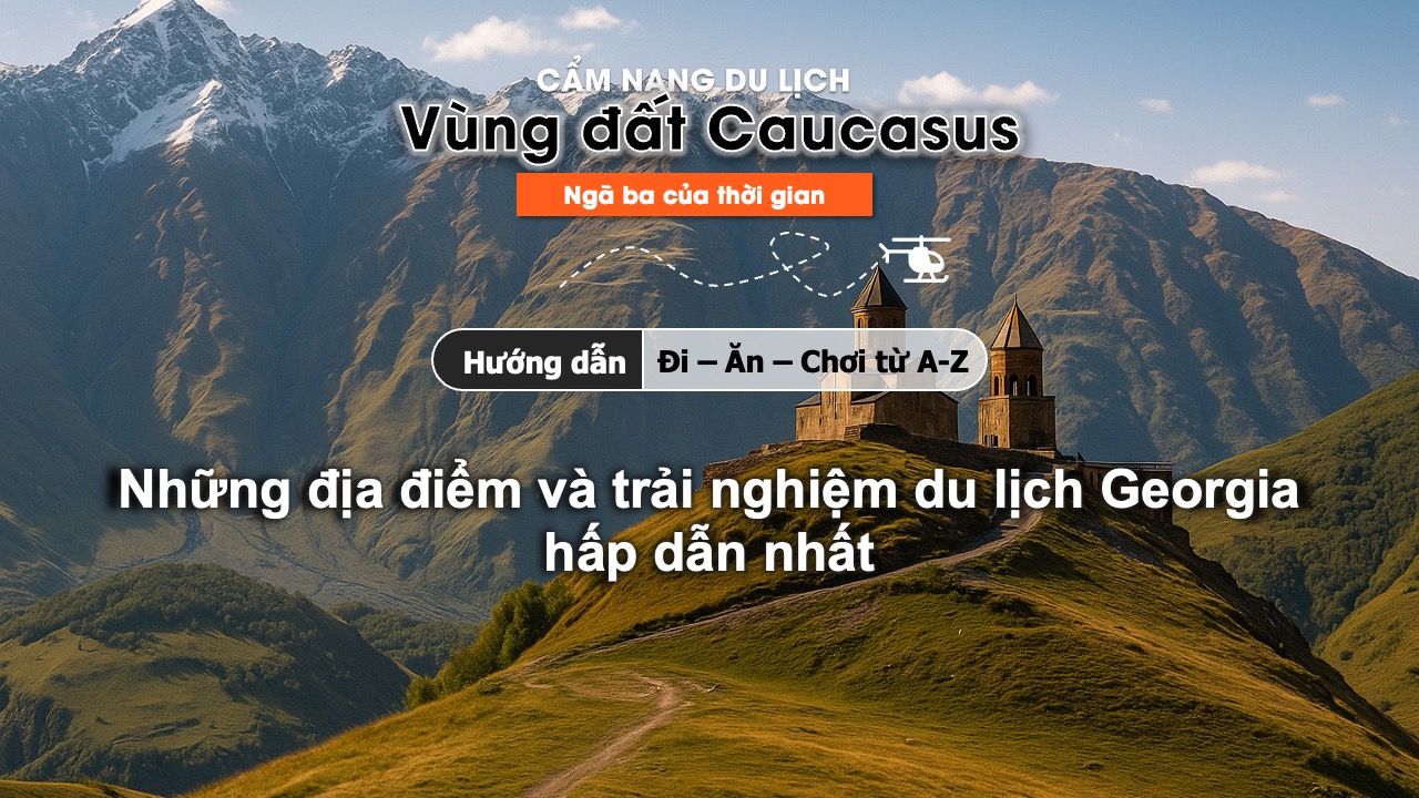 Những địa điểm du lịch Georgia hấp dẫn nhất