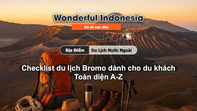 Checklist du lịch Bromo