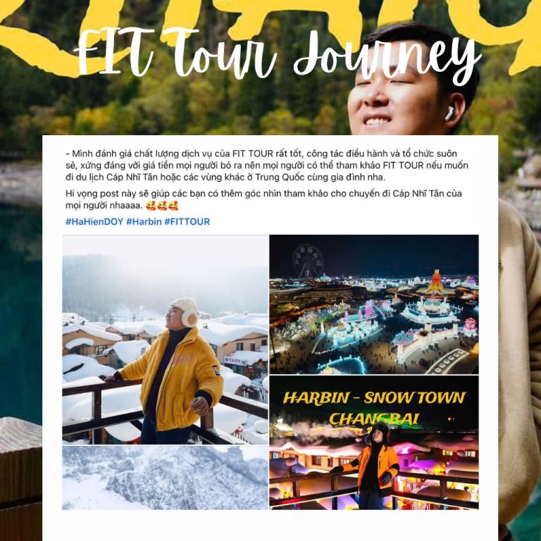 Đánh giá của Hà Hiển D.O.Y trong chuyến đi Cáp Nhĩ Tân cùng FIT Tour