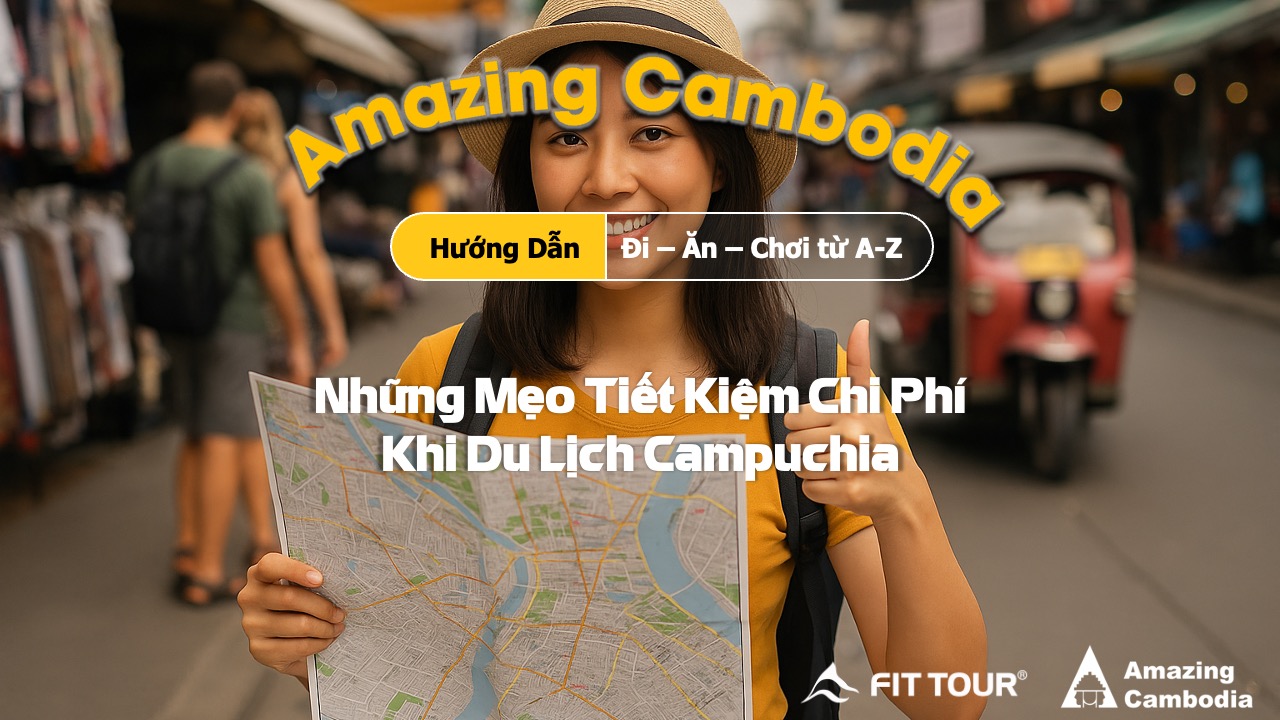 Những mẹo tiết kiệm chi phí khi du lịch Campuchia