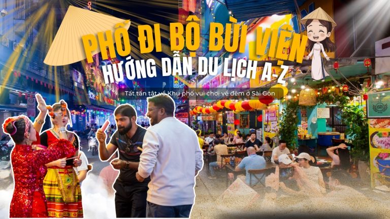 Phố đi bộ Bùi Viện và hướng dẫn ăn chơi