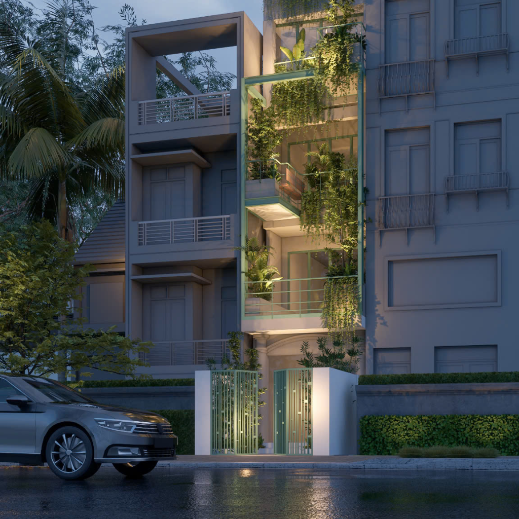 The architectural design of FIT TOUR’s new office façade – green and inspiring from concept to reality