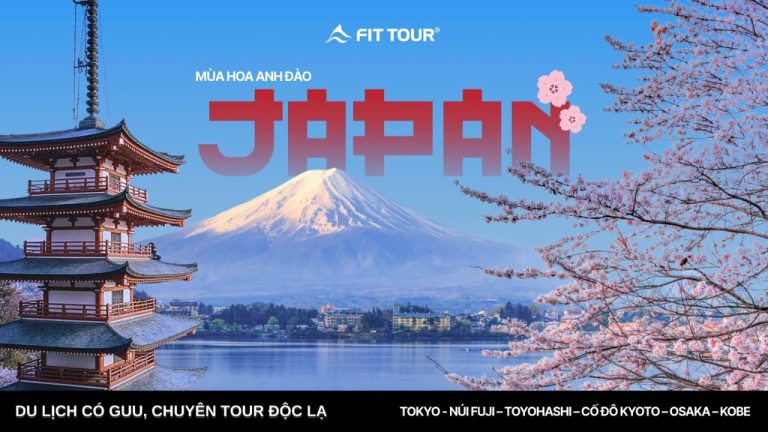 Tour Nhật Bản mùa xuân