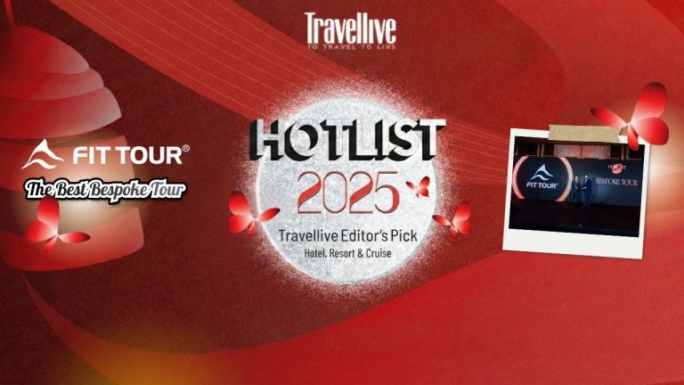 FIT Tour đoạt giải thưởng The Best Bespoke Tour năm thứ 2 liên tiếp từ Travelive Hotlist