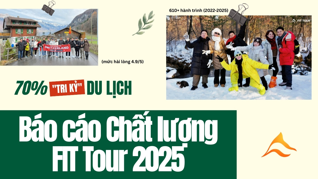 Báo cáo chất lượng FIT Tour năm 2025
