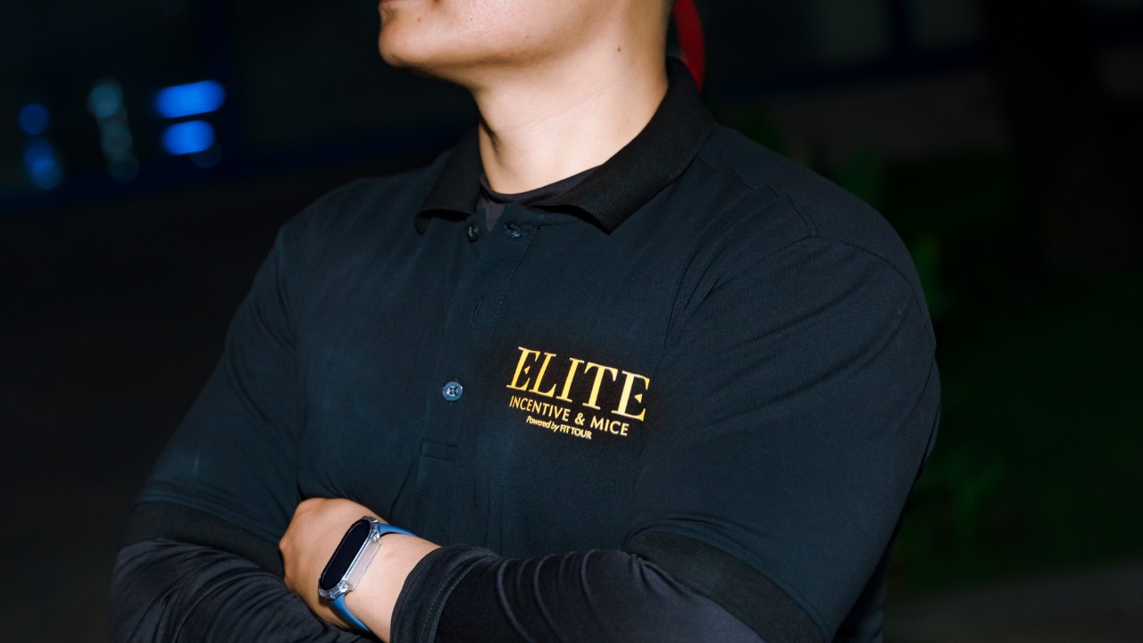 Đồng phục đội ngũ FIT Tour Elite trong quá trình vận hành chương trình Incentive & MICE cho Bosch