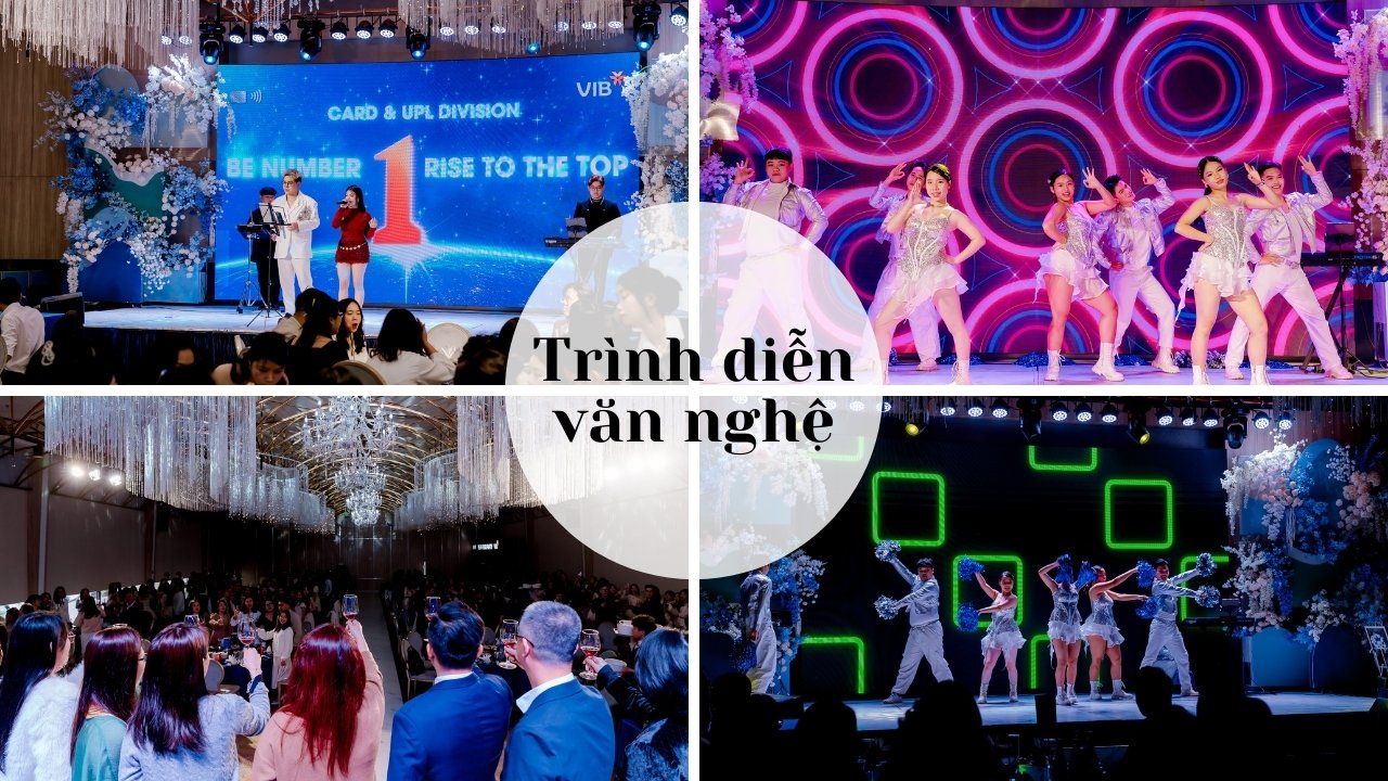 Tiết mục văn nghệ tại sự kiện Year End Party VIB 2026