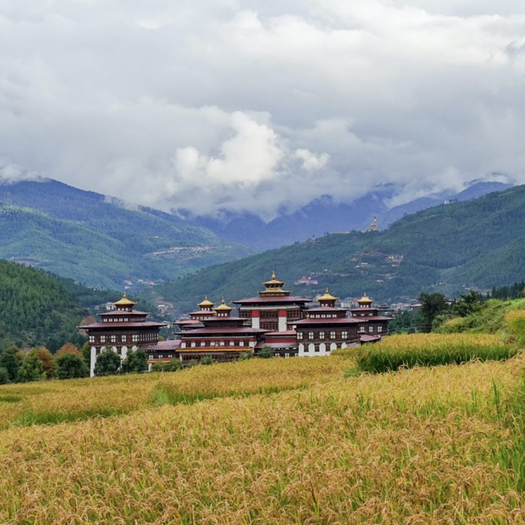 Pháo đài Tashiccho dzong Bhutan