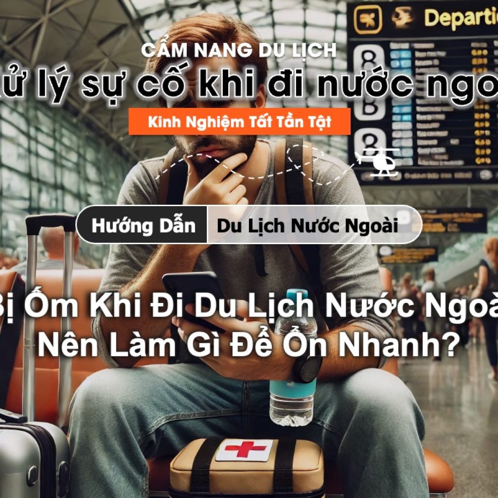 Bị Ốm Khi Đi Du Lịch Nước Ngoài – Nên Làm Gì Để Ổn Nhanh?